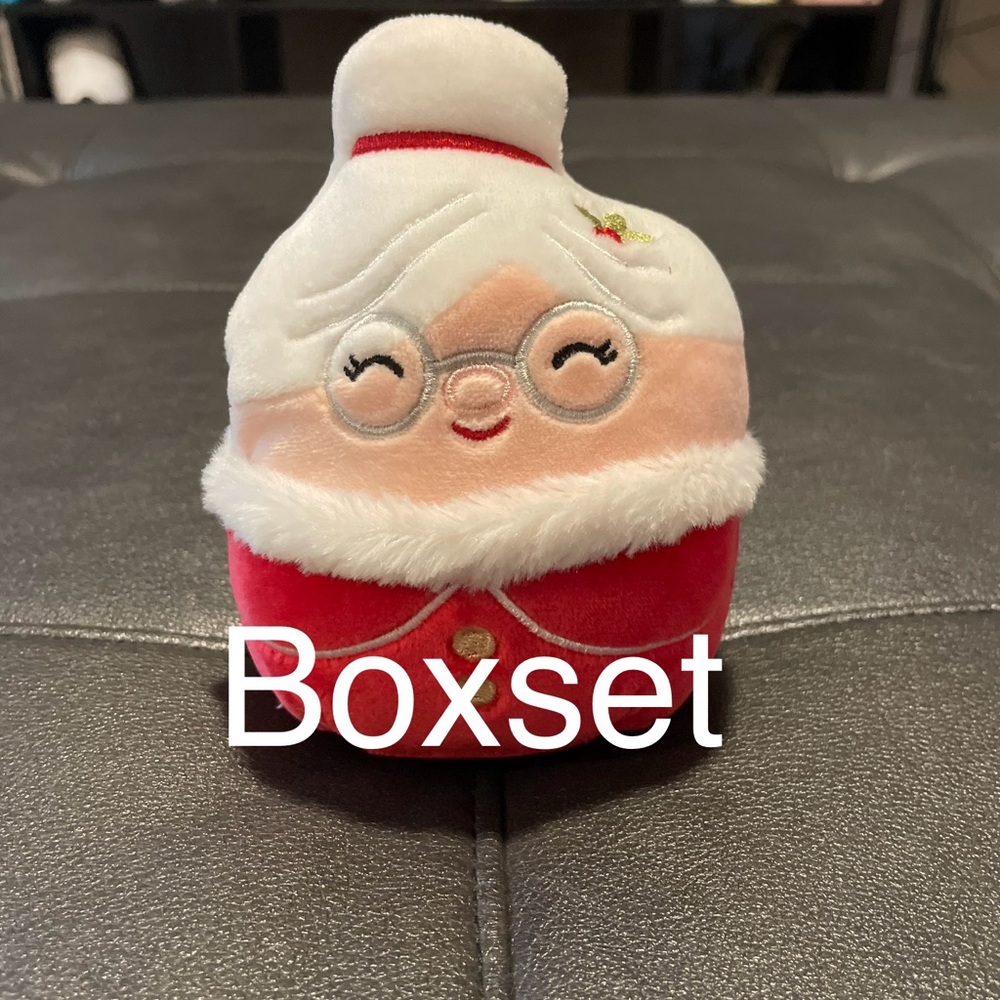 Squishmallows Mrs. Claus 5” Red and White Stuffed Plush